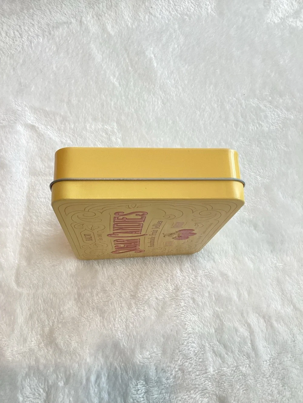 Anthropologie Jewelry Box Sweets Tin Sugar Candies Trinket Container New